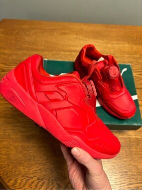 Puma Disc 89 “High Risk Red” -Men’s Size 10 NWT